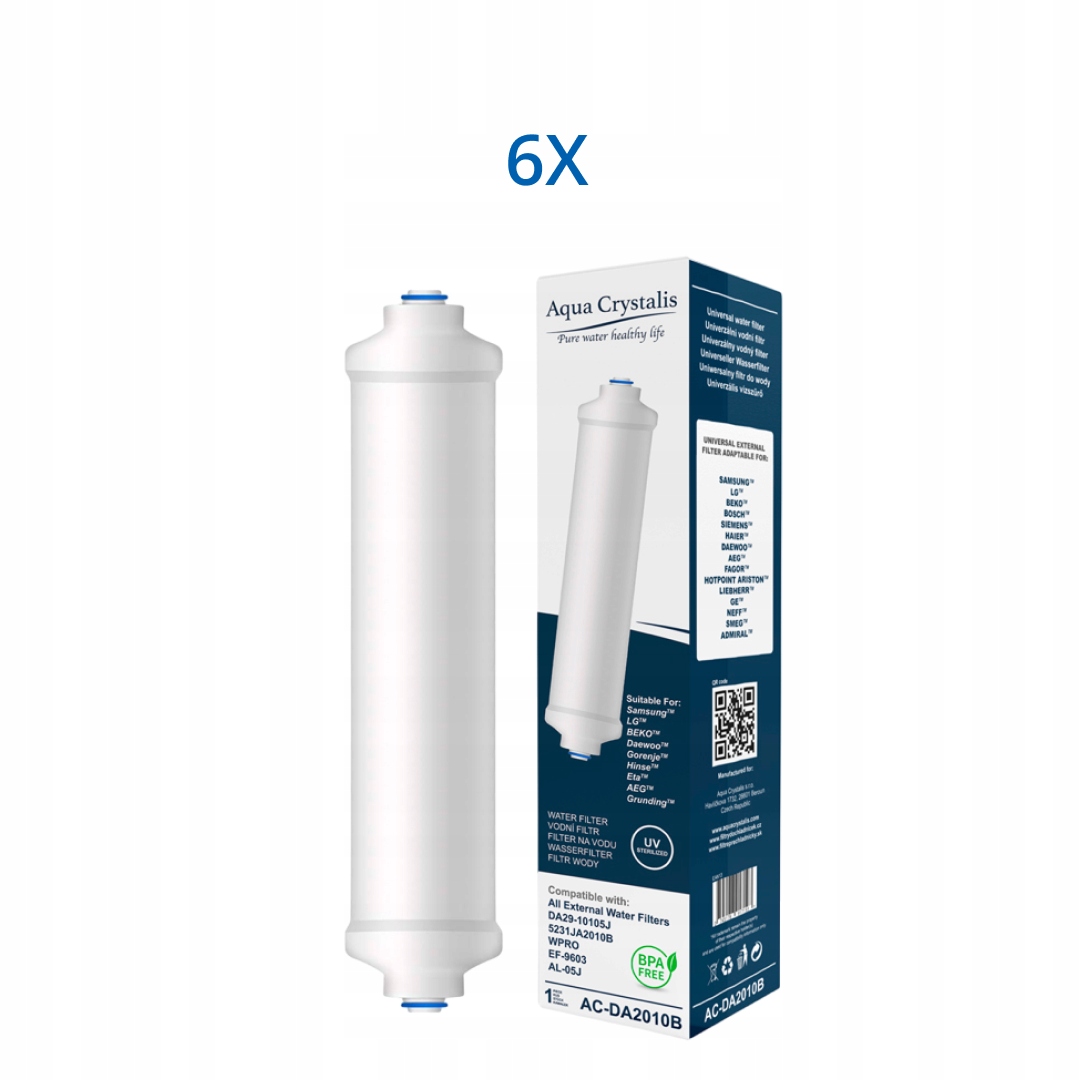 Univerzální Vodní filtr AC-DA2010B pro lednice (kompatibilní s DA29-10105J)