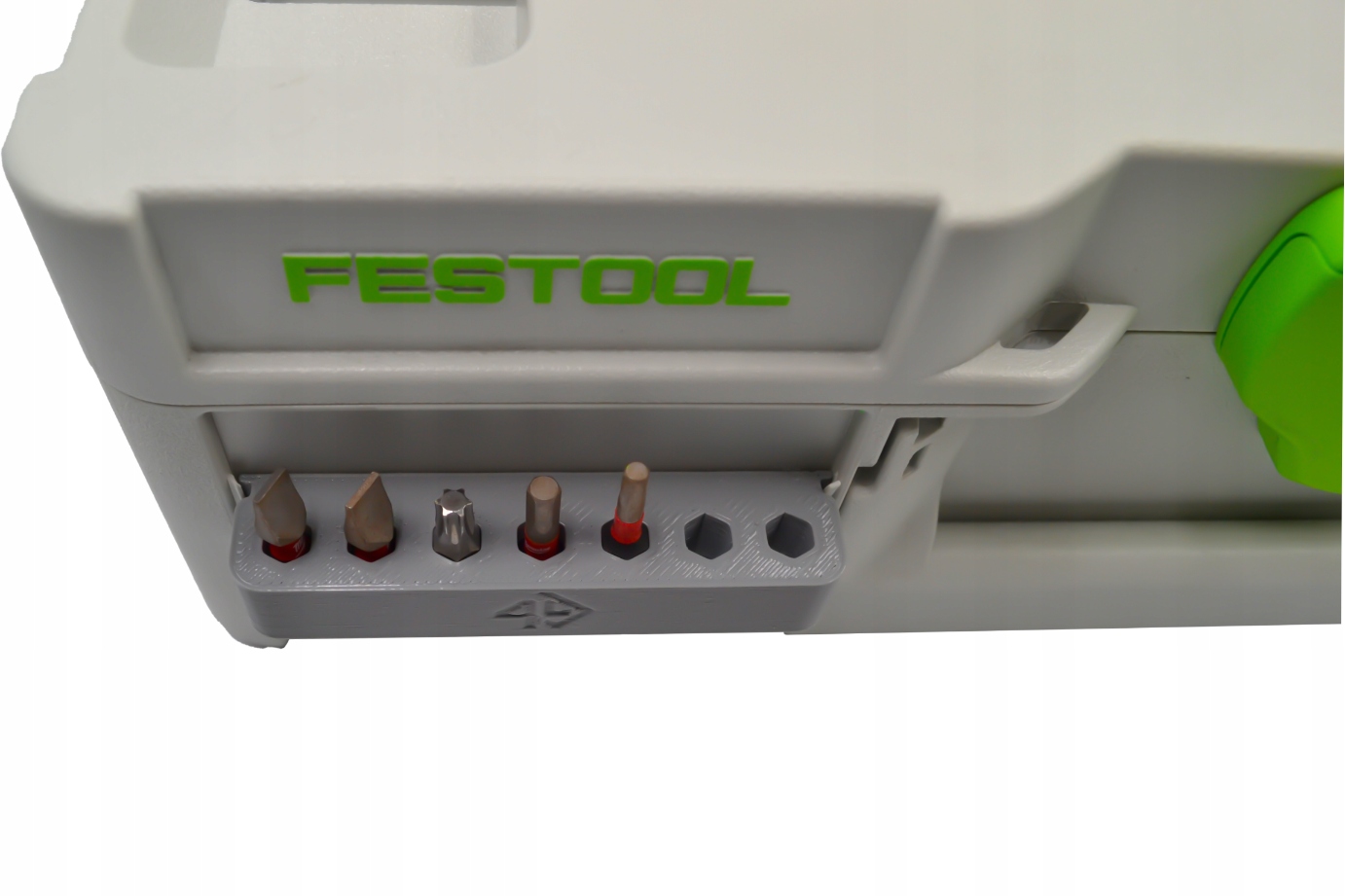 UCHWYT MAGAZYNEK NA BITY FESTOOL SYSTAINER T-LOCK Długość 8.5 cm