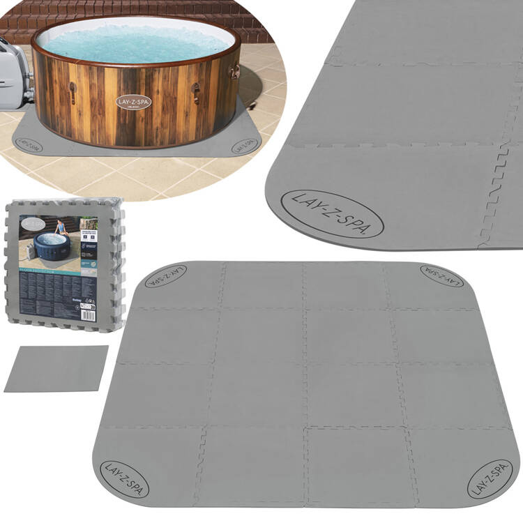 Bestway Ochranná podlahová rohož pod Lay-Z-Spa ve tvaru puzzle 196 x 196 cm 60334