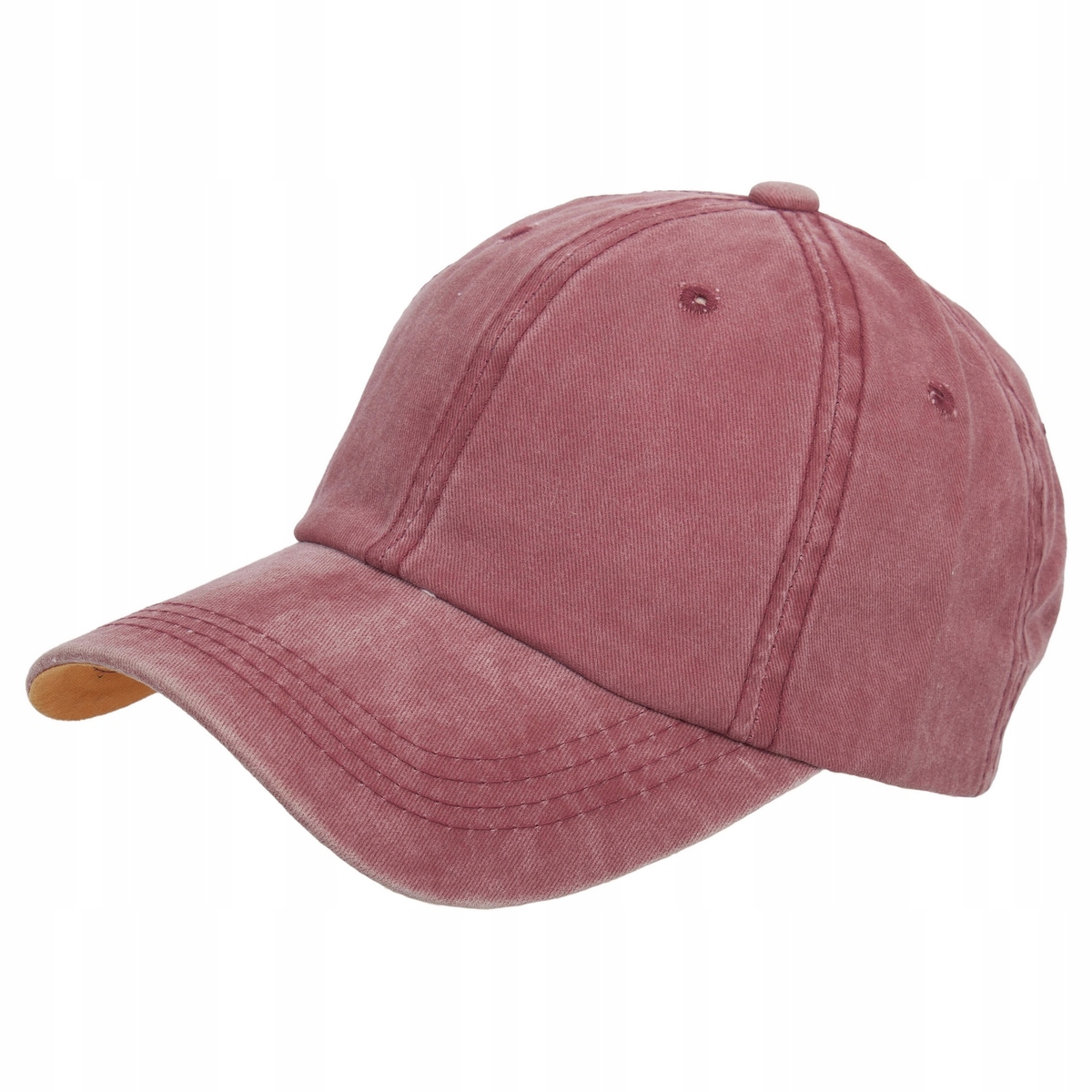 

K107E Czapka Z Daszkiem Bejsbolówka Gładka