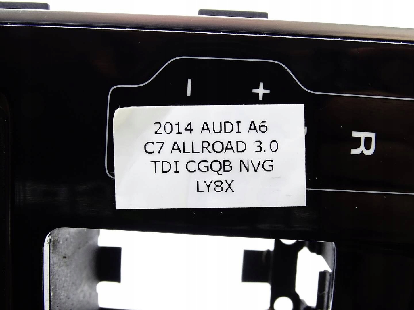 PANEL RADIA navigation devices MMI TOUCHPAD AUDI A6 C7 4G2919612Q