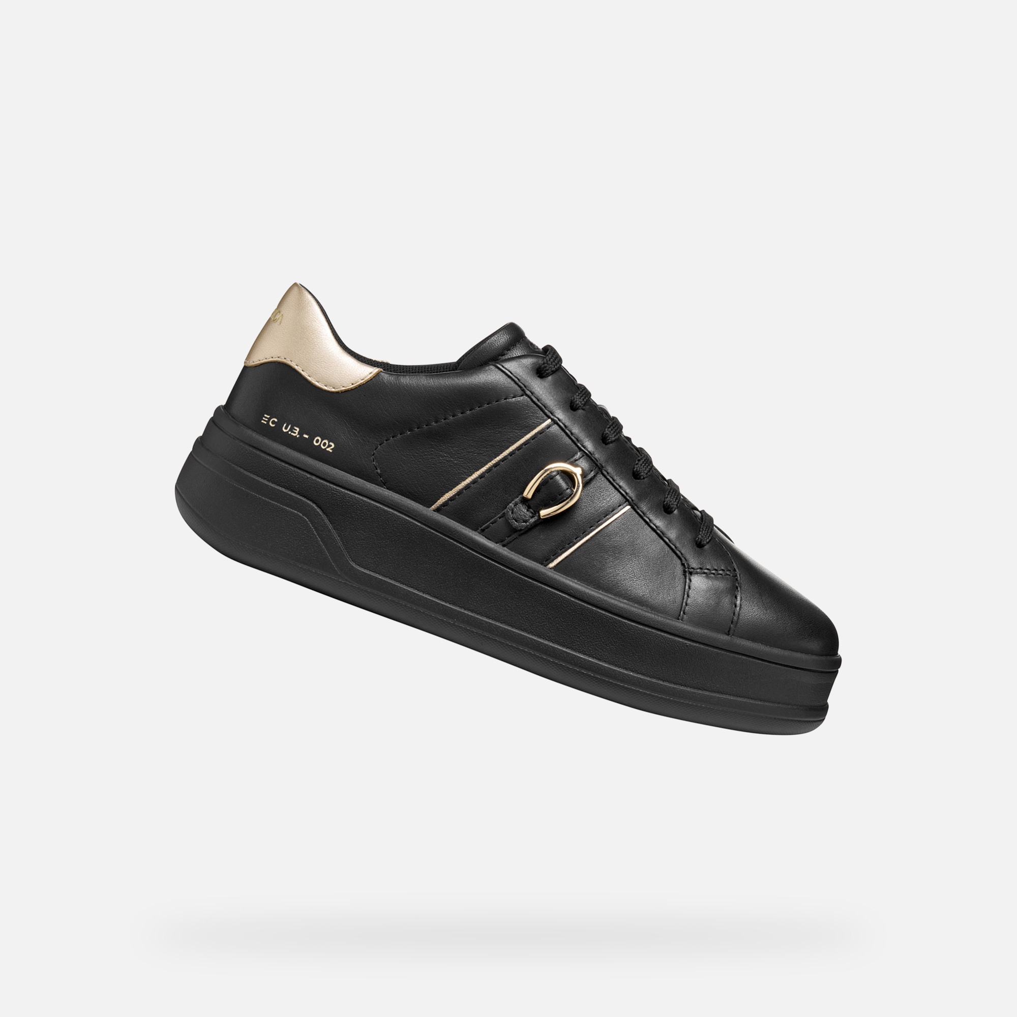 Černé dámské tenisky Geox Spherica ECUB-2