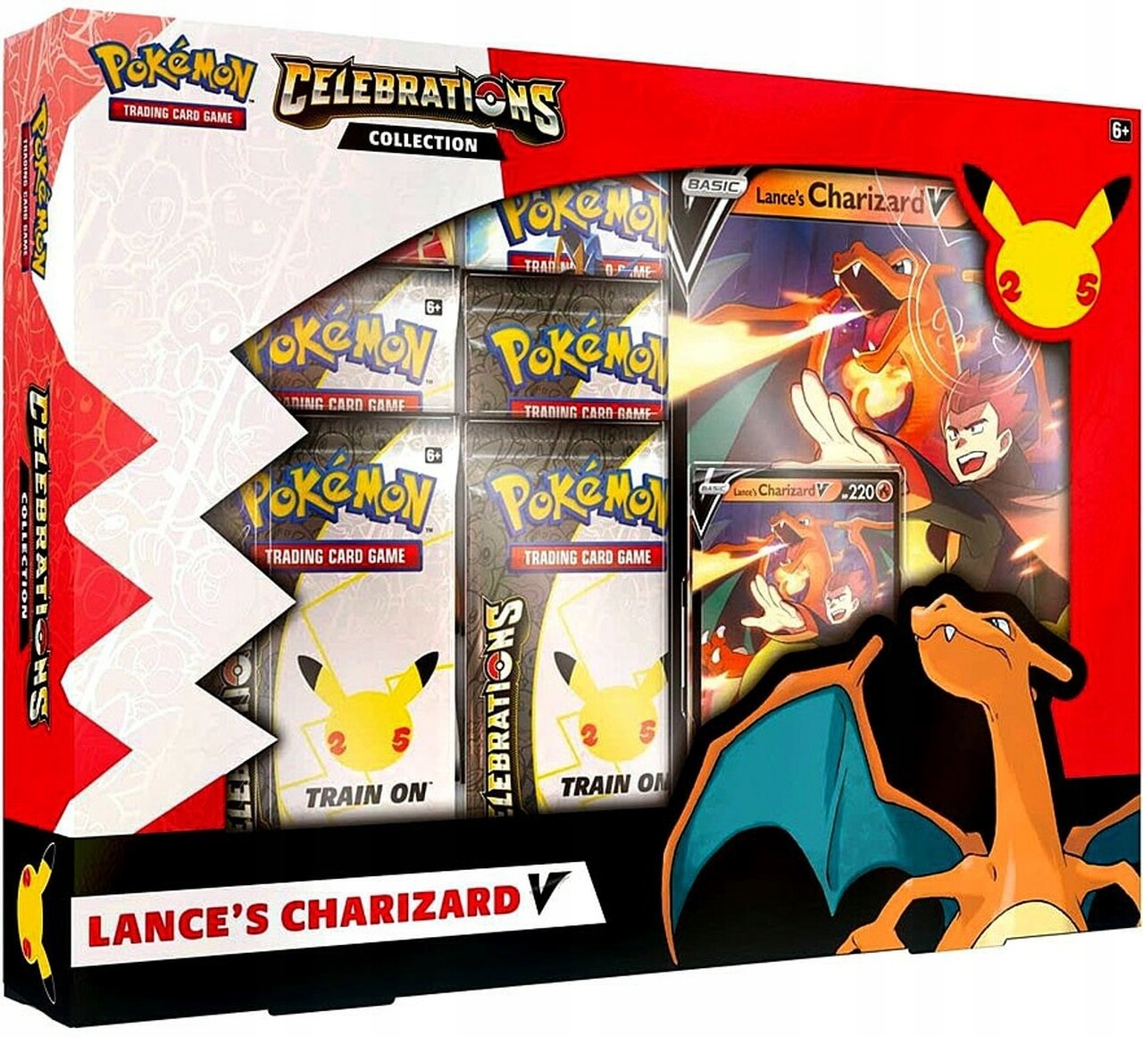 Pokemon TCG Celebrations Collection Lance's Charizard V