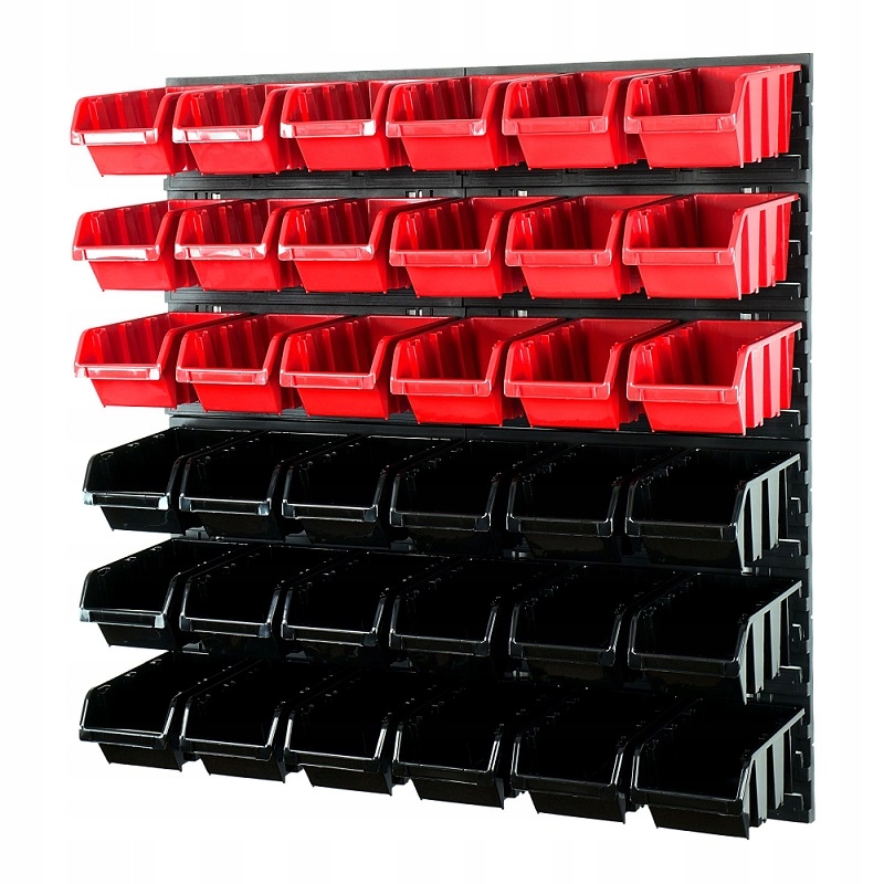 

Organizer Ścienny Do Garażu Kuwety Pojemniki 77x78