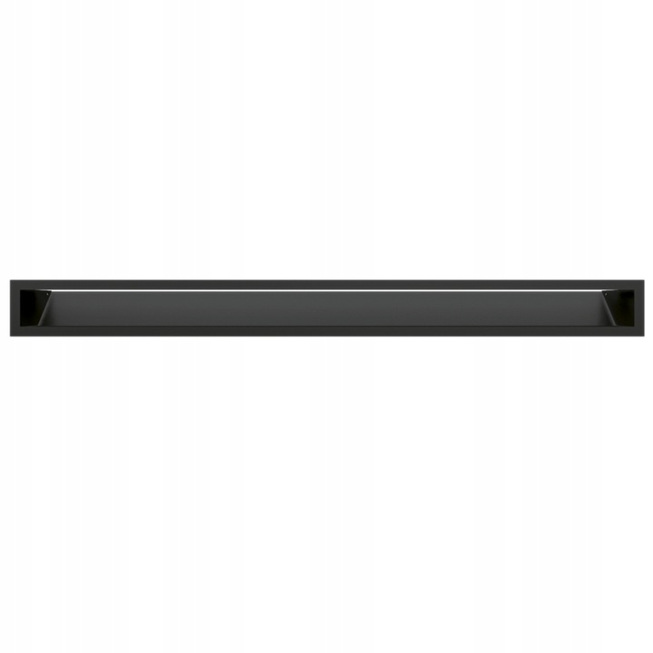 Větrací Krbová Mřížka Luft 90X1000 Slim Kovová Do Krbu 9X100 CM