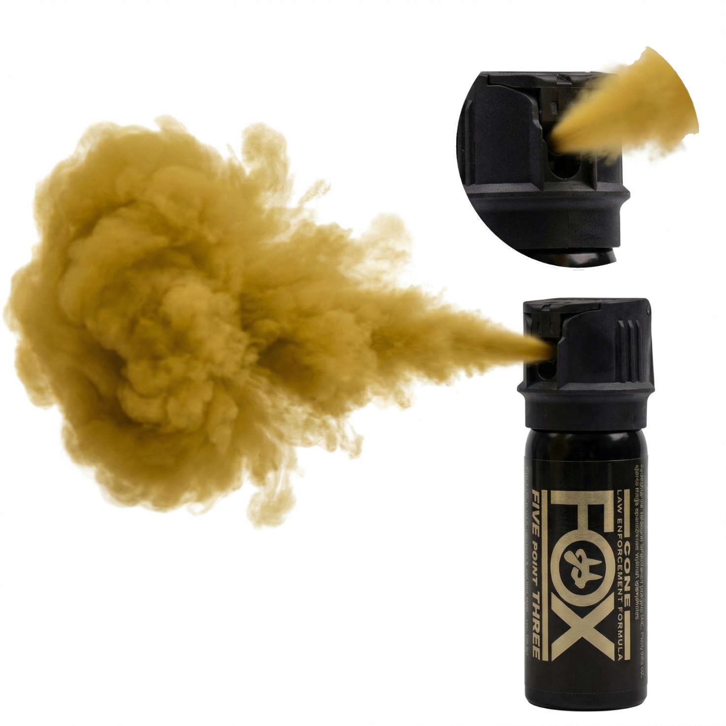 Gaz Pieprzowy Fox Labs 5.3 mln Five point Three 43 ml Stożek Mgły G022