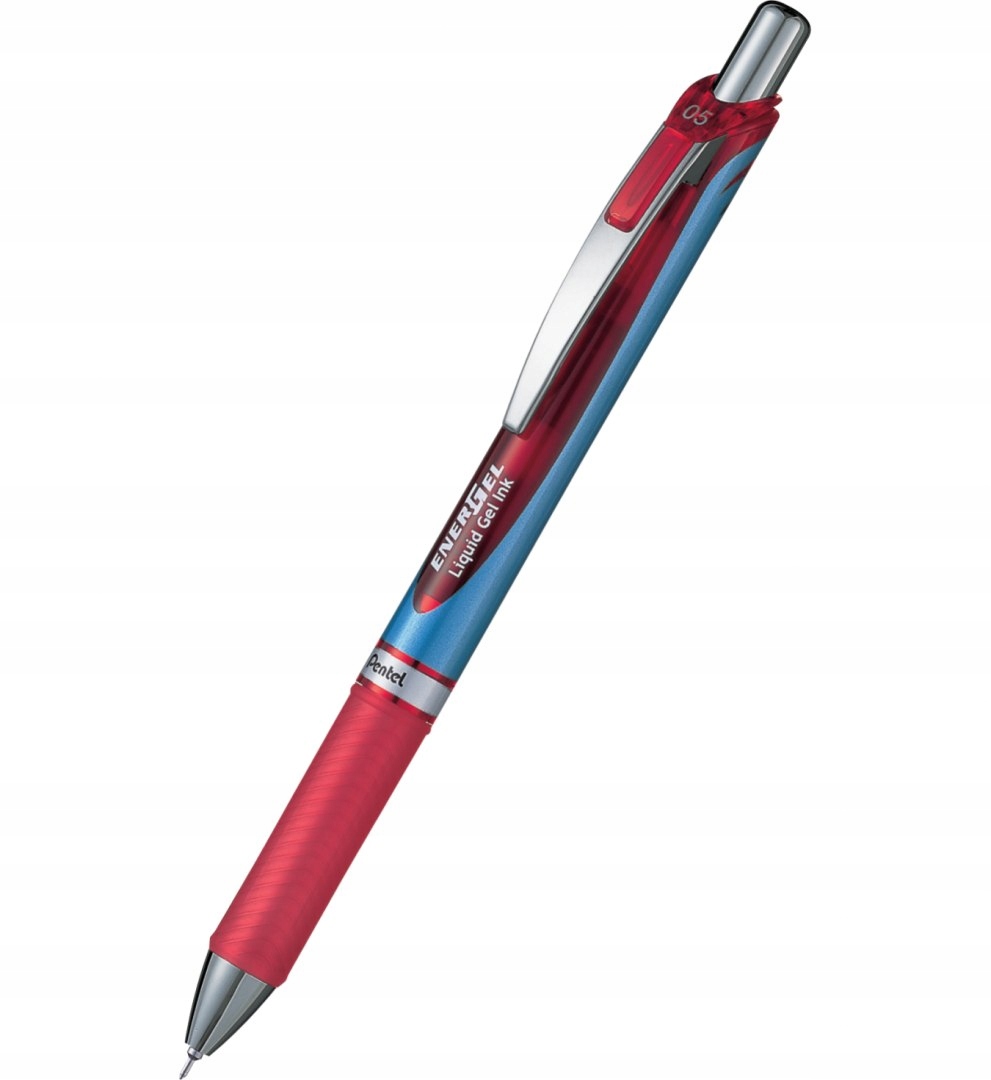 

Długopis żelowy BLN75 0.5mm czerwony Pentel