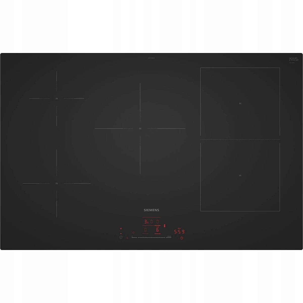 Płyta elektryczna Siemens ED81AHWB1E iQ500