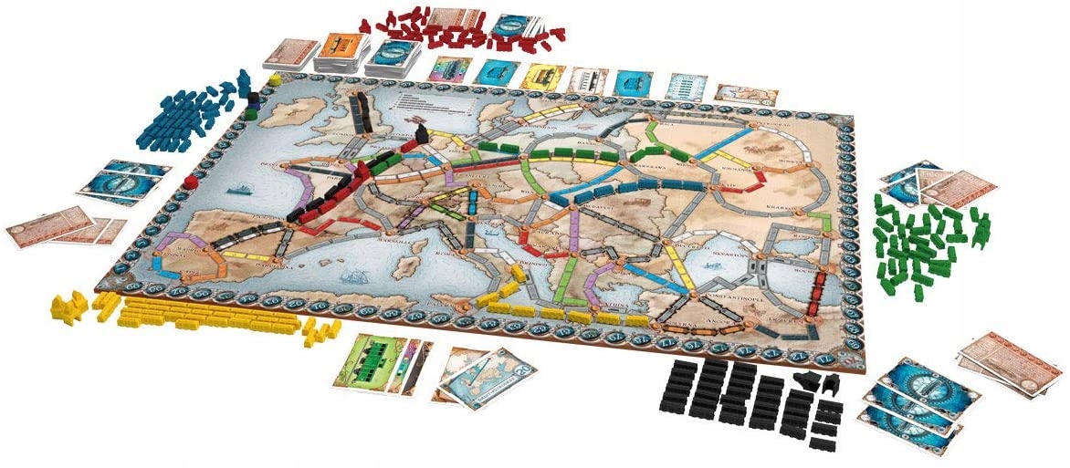 Gra planszowa Days of Wonder Zug um Zug: Europa Wiek gracza 8-11 lat