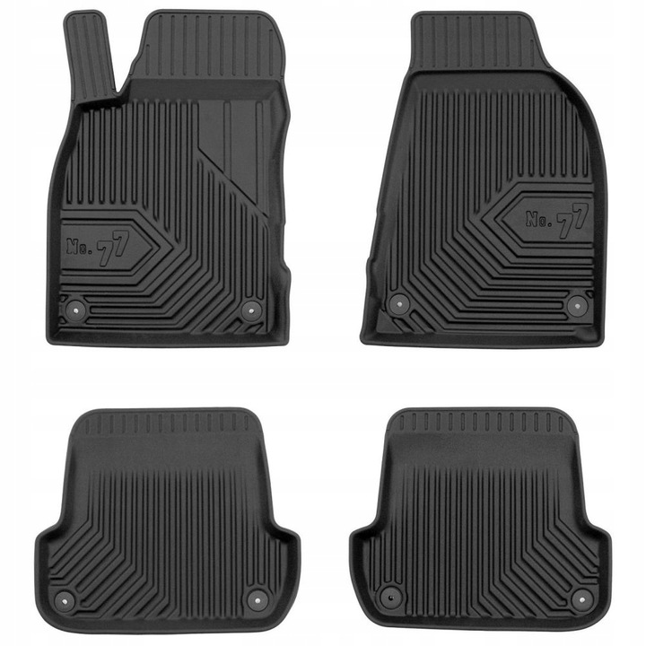 

Dywaniki Gumowe Audi A4 B6 2000-2004 Korytka 77