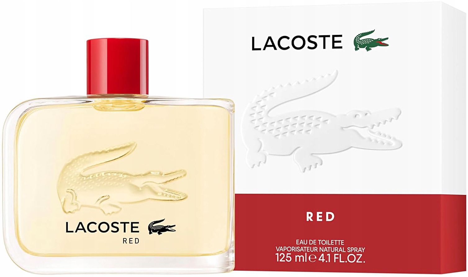 Lacoste Red Edt 125 ML Originál