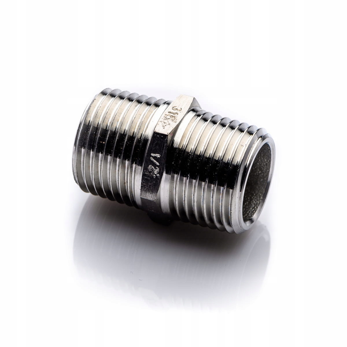 

Nypel 1/4'' nierdzewny 316