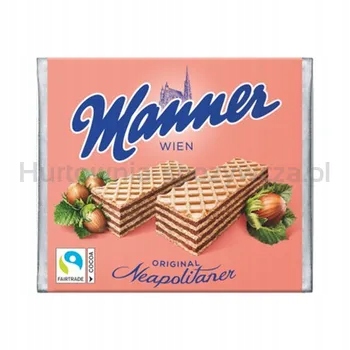 Levně Manner Oplatky s ořechovou náplní 75 g