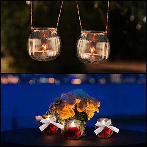 ŚWIECZNIKI NA ŚWIECZKI TYPU TEALIGHT 12 SZTUK Marka inna