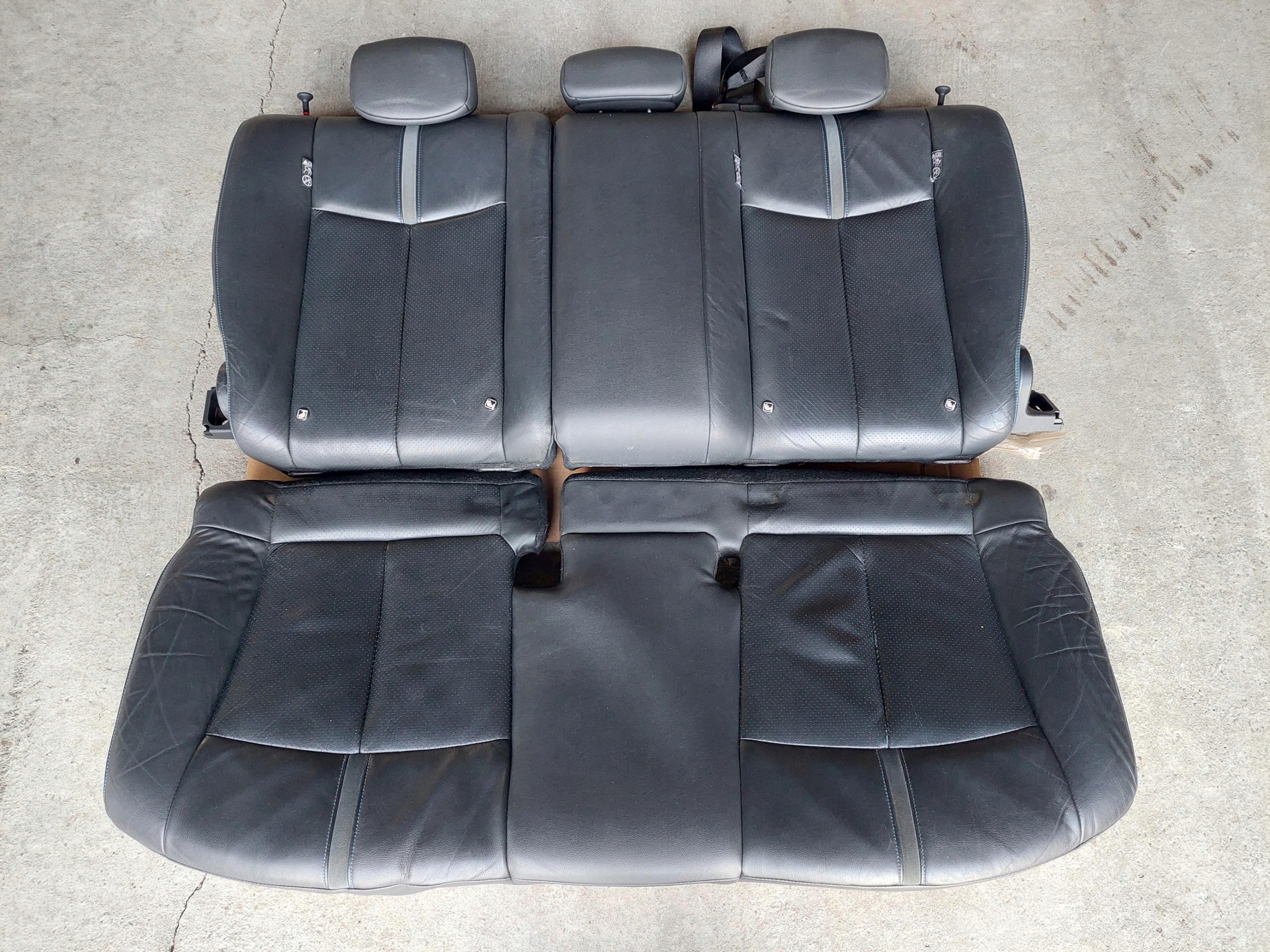 seat rear part rear complete arm rests NISSAN LEAF II ZE1