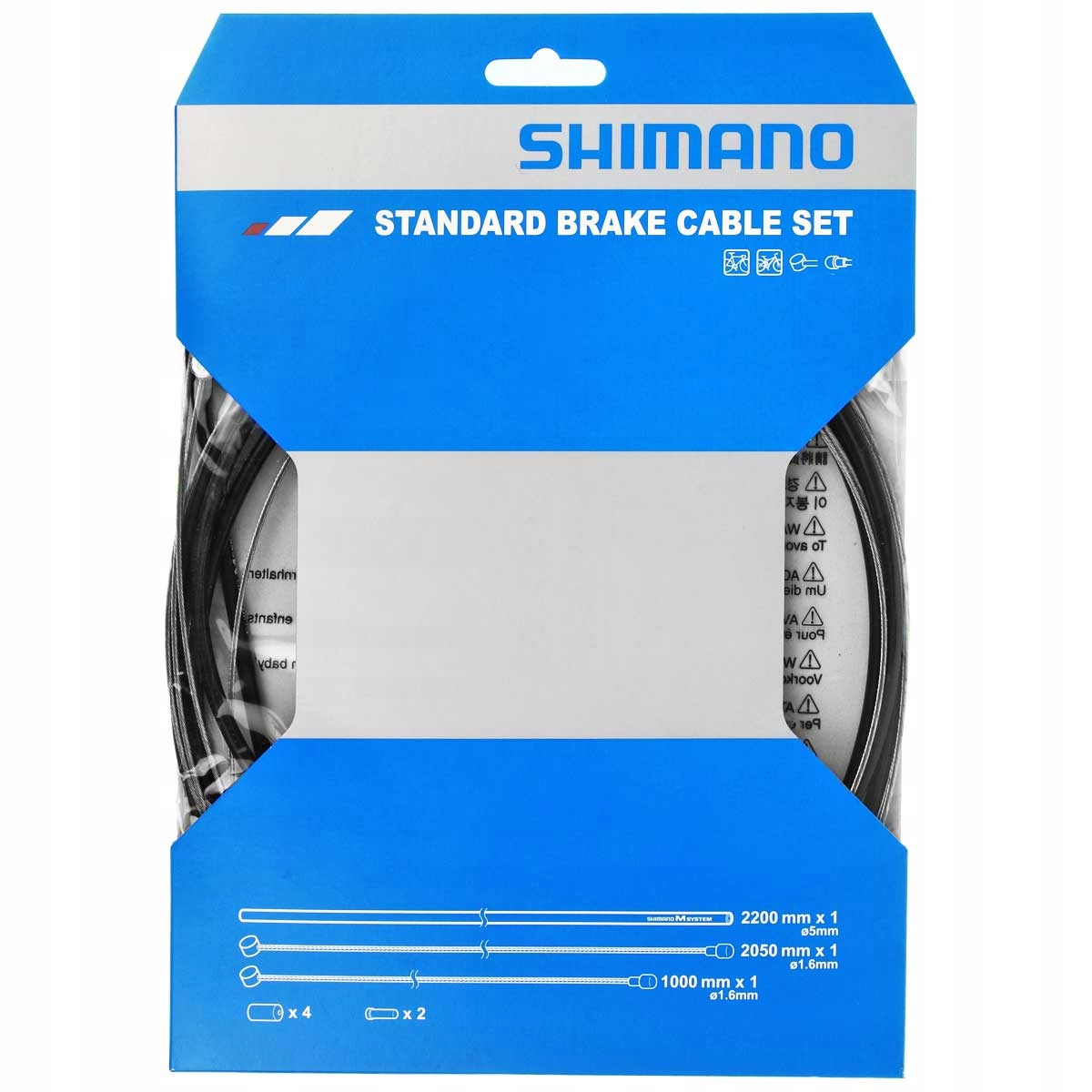 

Zestaw linek i pancerzy hamulca Shimano Y80098022