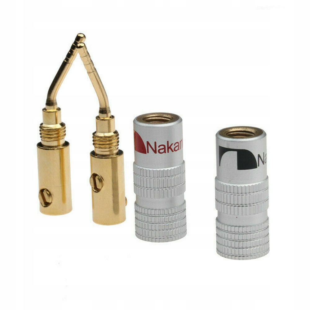 Wtyki głośnikowe szpilkowe 2mm igła Nakamichi 8szt Przeznaczenie na przewód