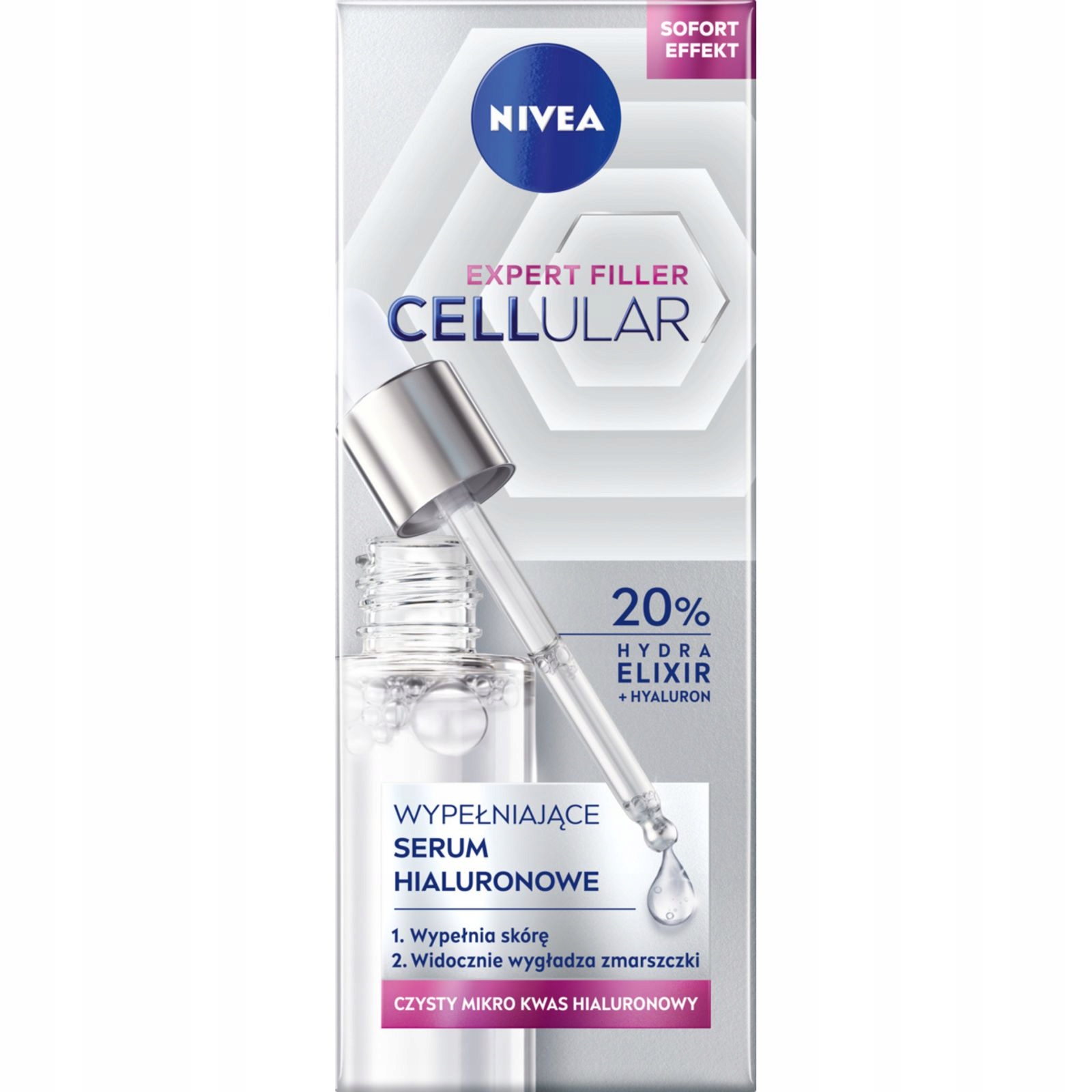 Nivea Filling Serum Cellular Expert Filler (vyplňující Hyaluronové Sérum) 30 ml