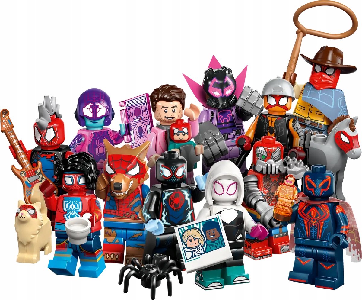 Lego Minifigurky Spider-Man Napříč multivesmírem 71050 12 Ks 1 sada