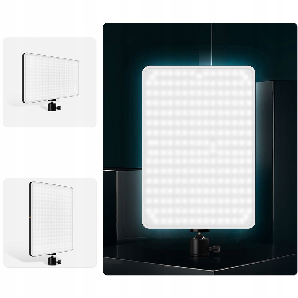 Lampa Studyjna do Zdjęć 240LED ze Statywem + Pilot Stan opakowania oryginalne