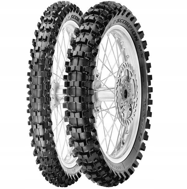 Pirelli Pneumatika 120/80-19 Scorpion MX32 MID Soft Etapa Nhs 63M Tt Zadná Dot 5
