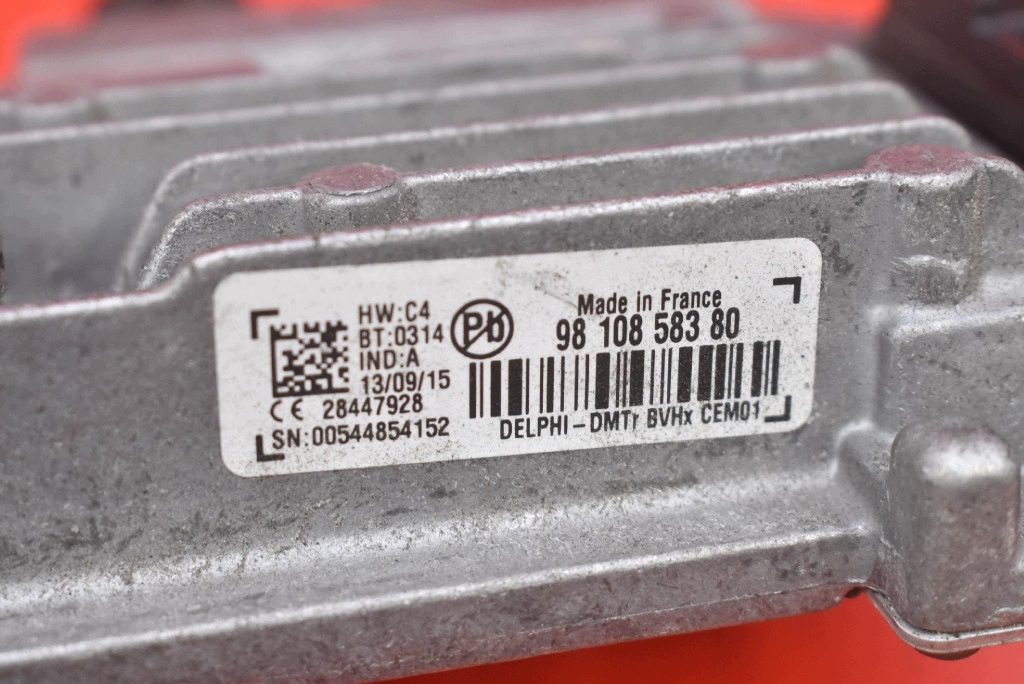 control unit module START/STOP 9810858380 PEUGEOT 308 2 II T9 1.6 HDI 120 KM