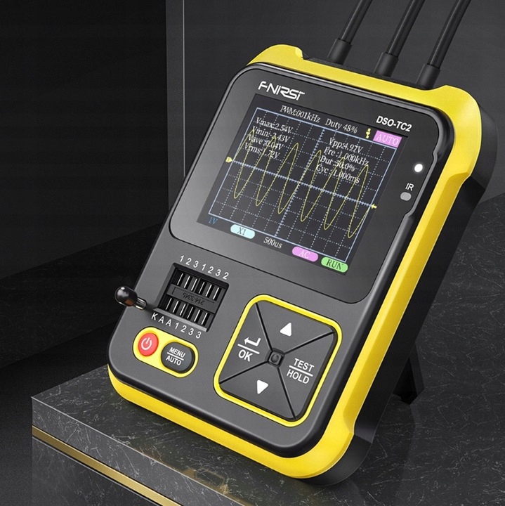 2,4 CALA OSCYLOSKOP TESTER TRANZYSTORÓW FNIRSI Kod producenta 750749688785