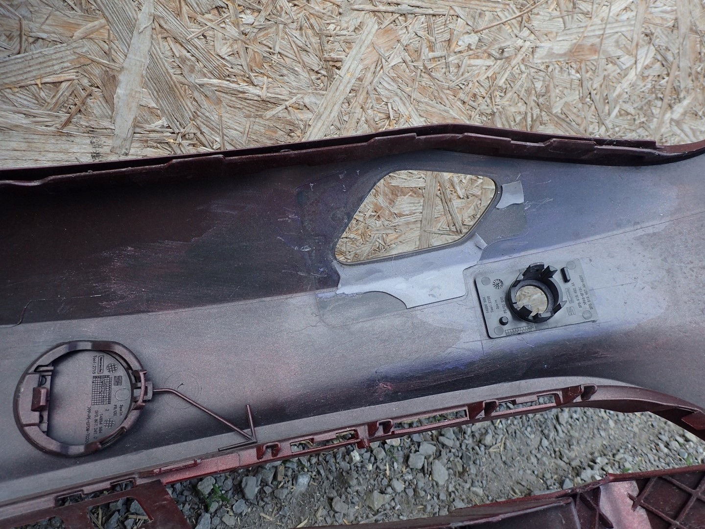 bumper front front SEAT LEON 3 III 5F FR LIFT