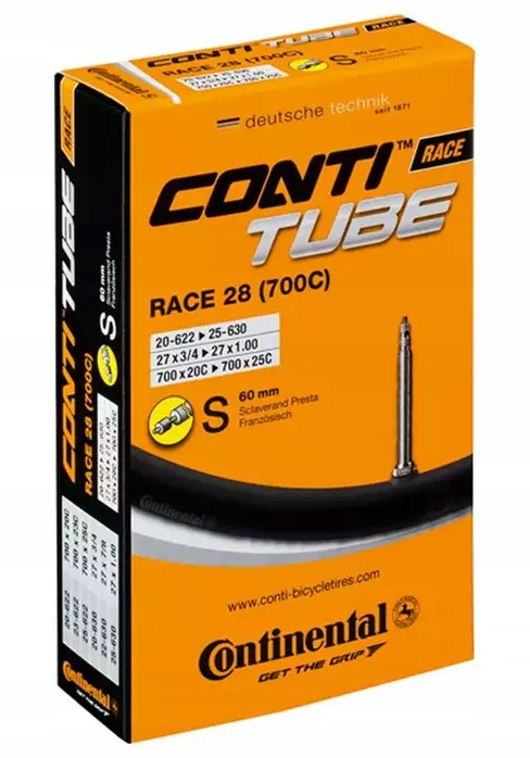 Dętka Continental Race 28 (700C) (20-622/25-630) Presta 60mm