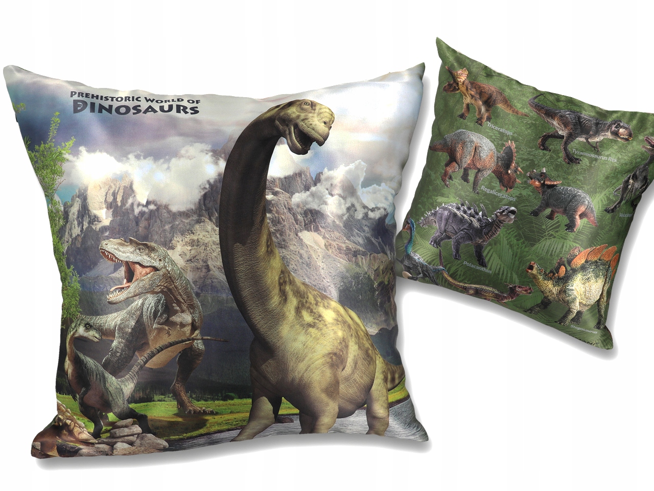 Polštář Pro Děti Dinosauři Jeskyně Dekorativní Výplň Carmani