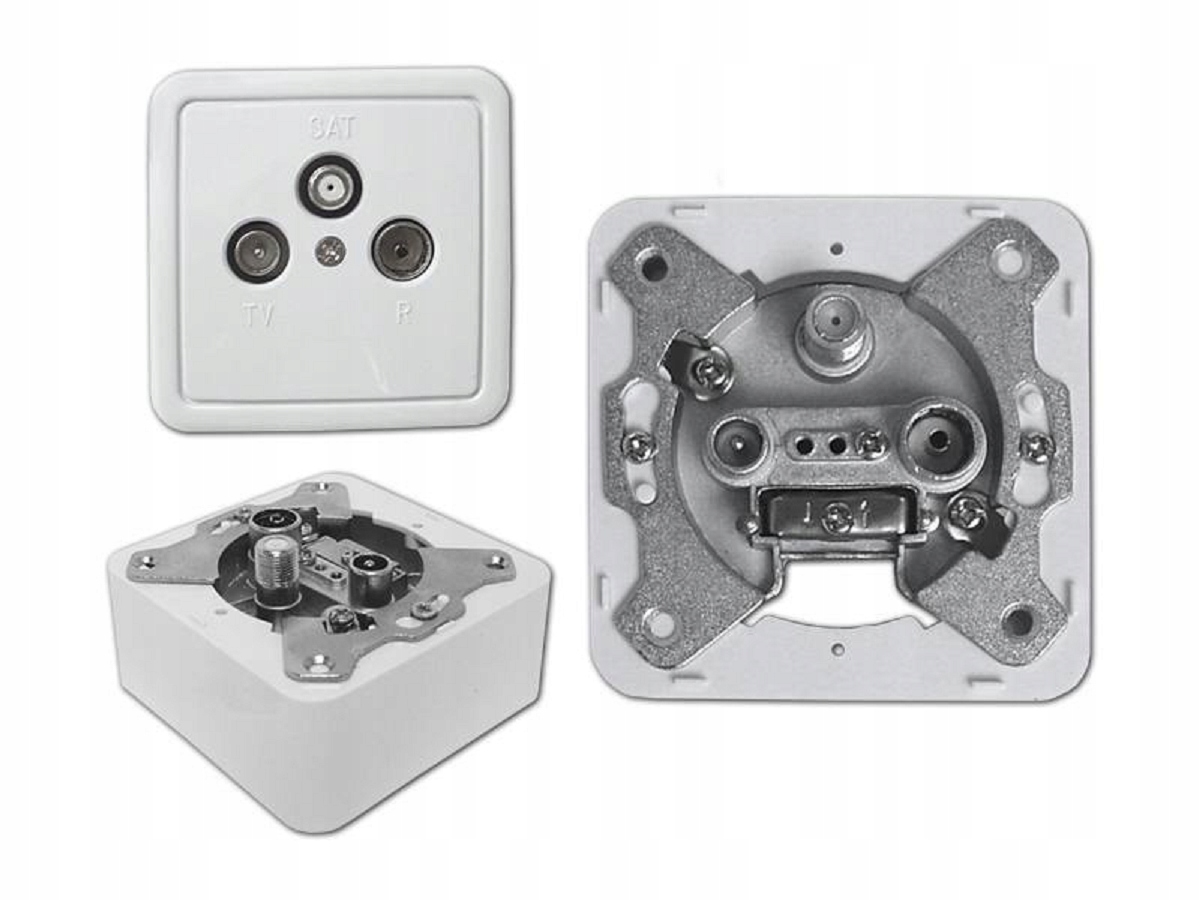Gniazdo antenowe TV DSE końcowe - Sklep, Opinie, Cena w Allegro