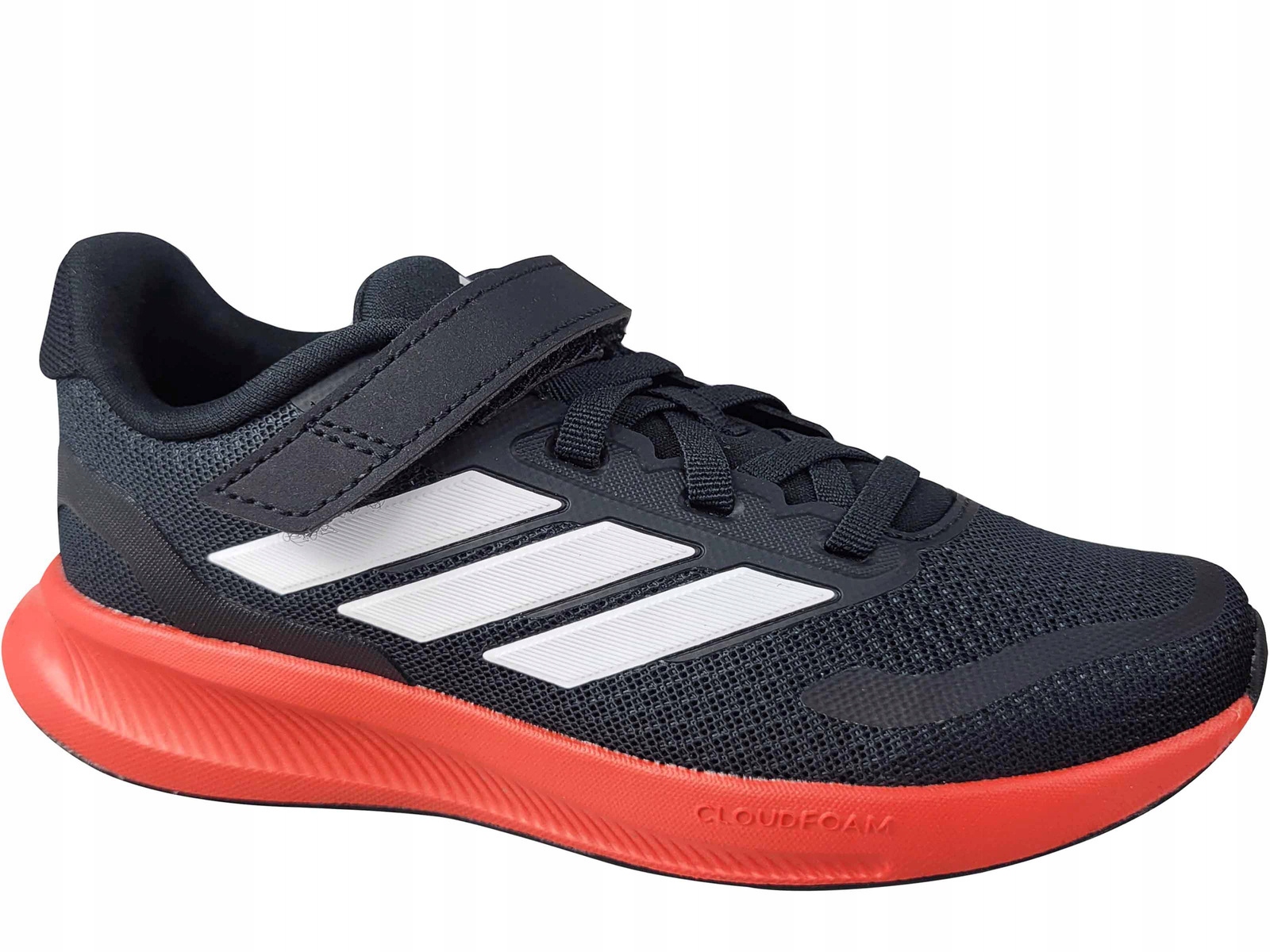 Adidas Runfalcon 5 El IE8577 Buty Dziecięce Na Gumki Rzep Czarne Na W-f