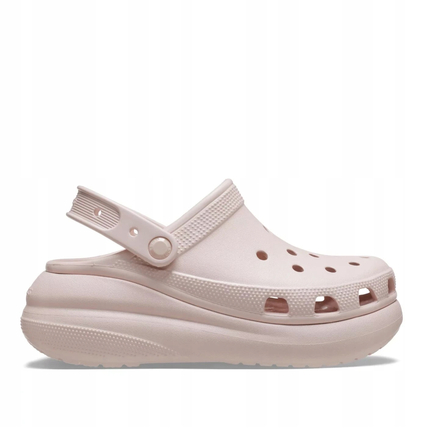 Dámské Chodaki Crocs Classic Crush Clog na platformě Růžové R 36.5