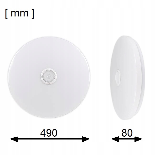 LAMPA PLAFON LED RGB 72W GŁOŚNIK BLUETOOTH APLIKACJA PILOT PAMIĘĆ BARWY Styl nowoczesny