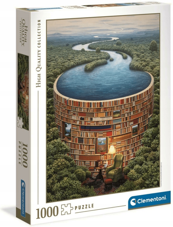 

Puzzle 1000 elementów Bibliodame Clementoni Hq