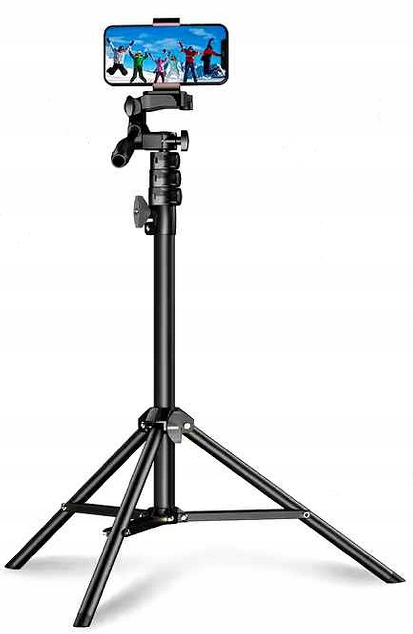 Apexel Profesionální stativ 30-177 cm pro telefon a fotoaparát, nastavitelný
