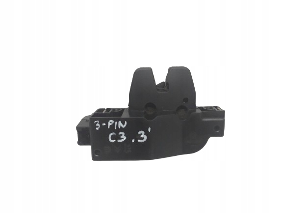 CITROEN C3 02-09 ZAMEK KLAPY BAGAŻNIKA TYŁ 3-PIN 9646091580