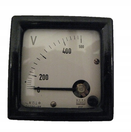 Woltomierz „Mera-Lumel” E17 0-500 V AC