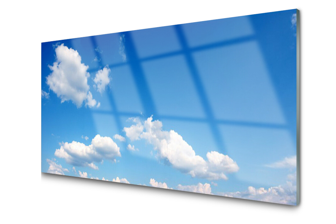 

Panel szklany Płytka Niebo Chmury 120x60 + Klej