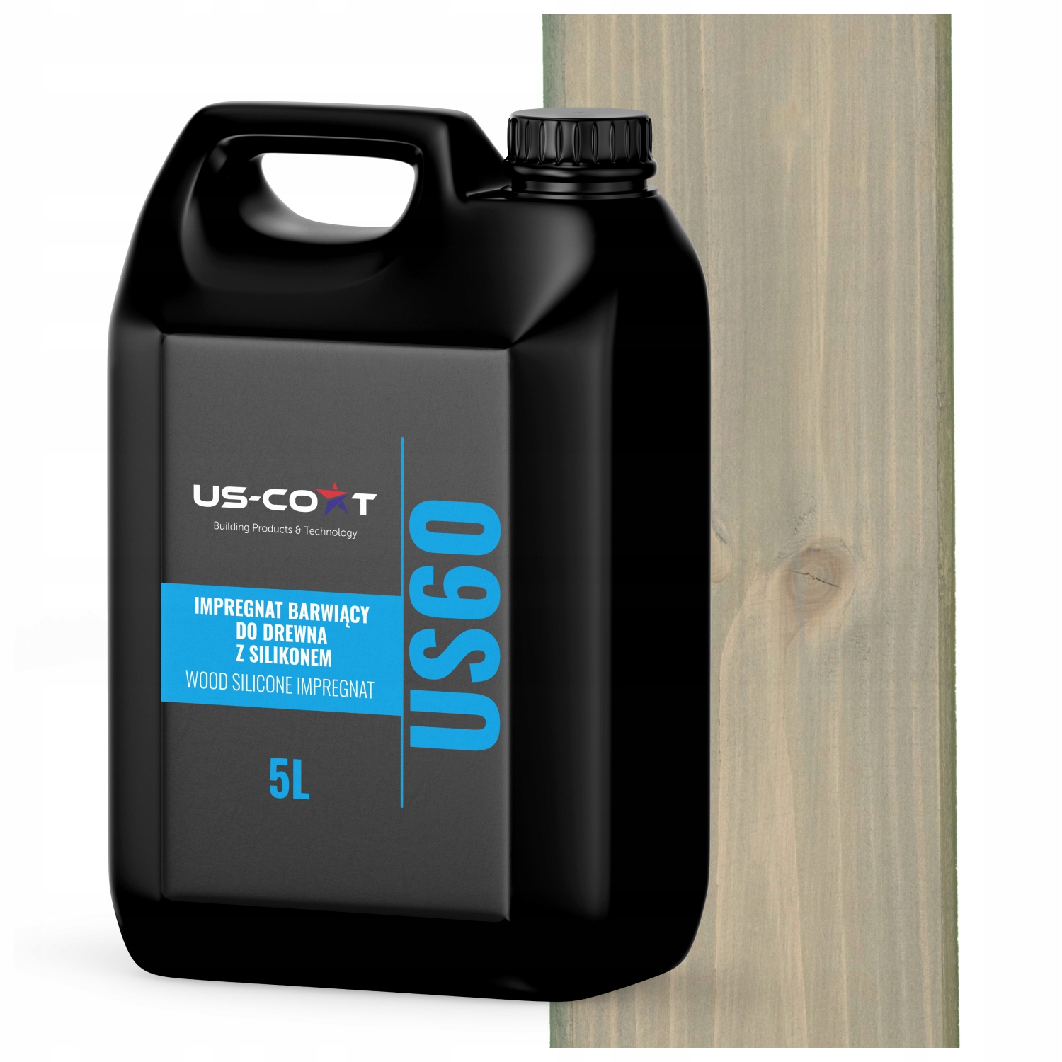 Impregnat Barvící Dřevo Se Silikonem 2v1 Altán Barva Šedá Žlutá 5L