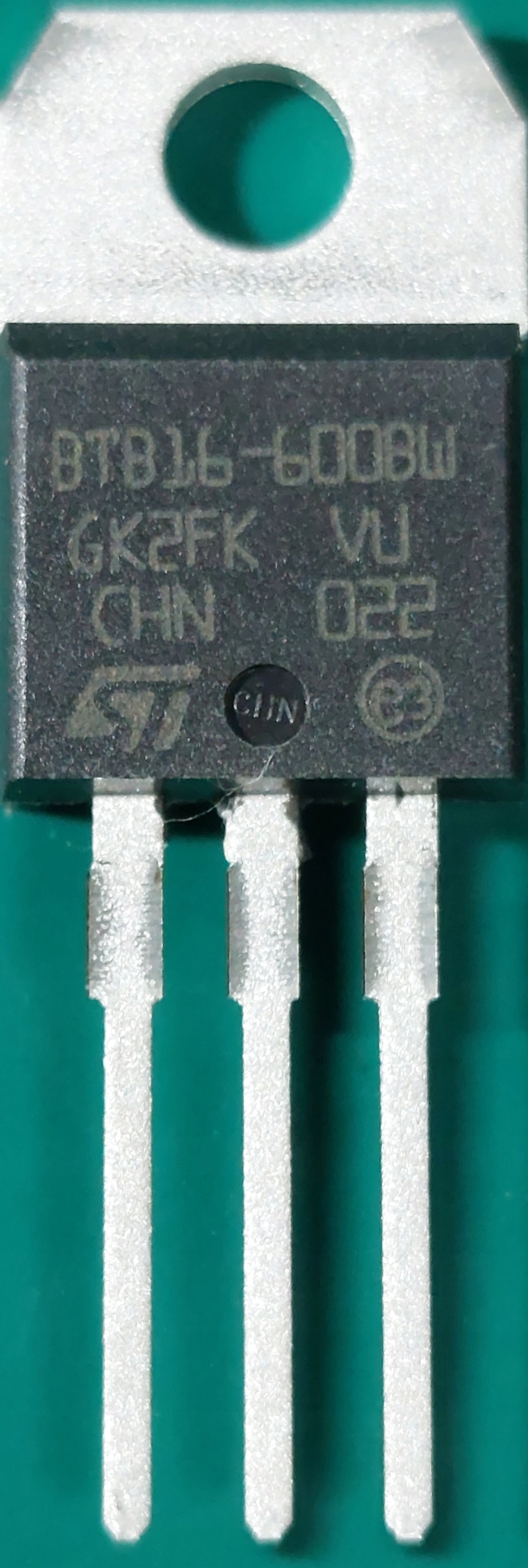 

Triak BTB16-600 16 A 600 V