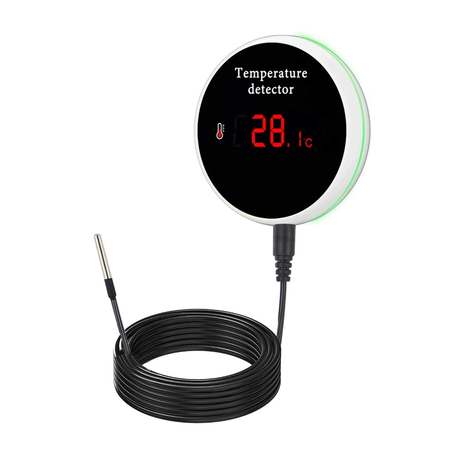 Inteligentní senzor teploty, hermetická sonda Alarm, WiFi obrazovka