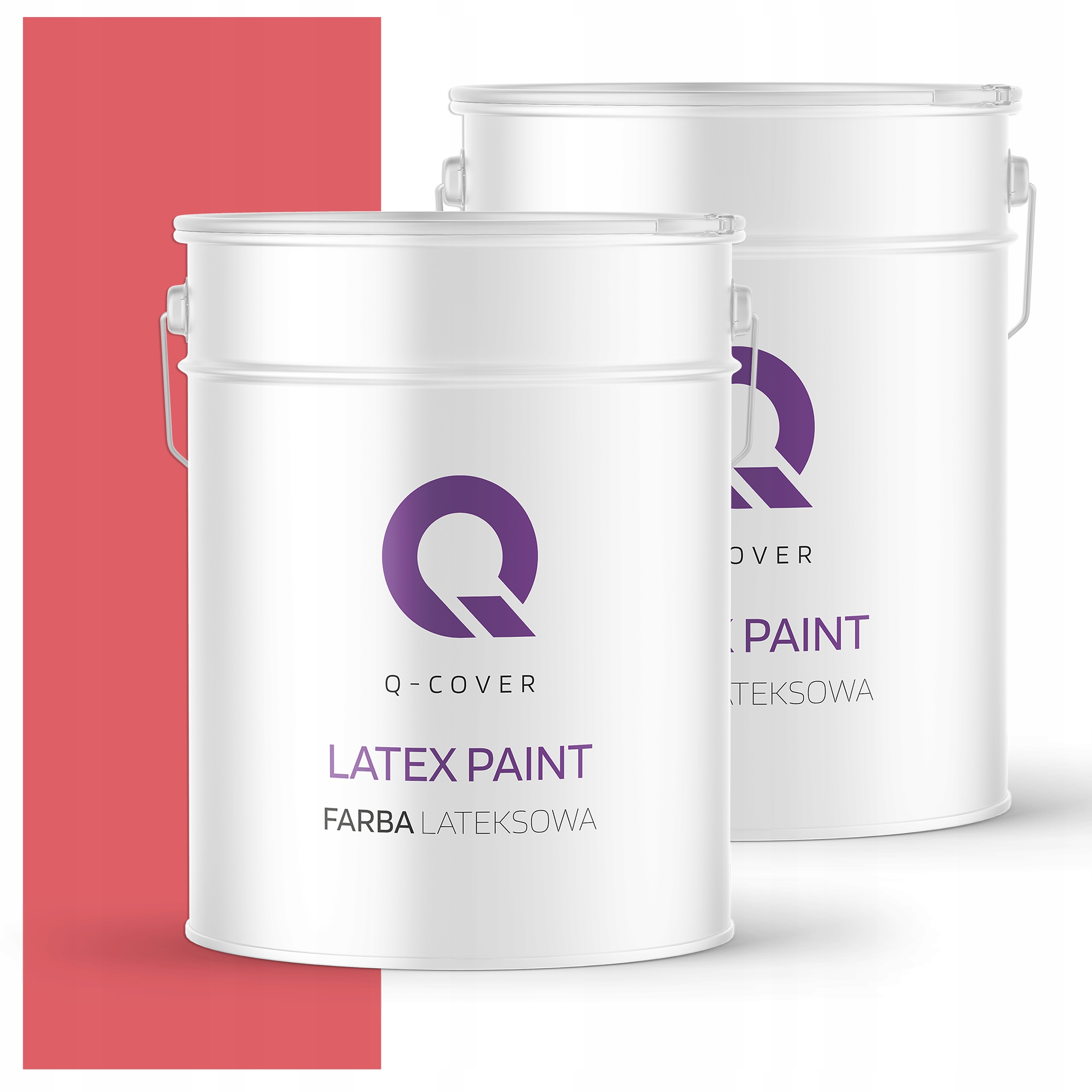 Latexová farba na interiér steny Stropy 10L Hlboká matná červená H3525