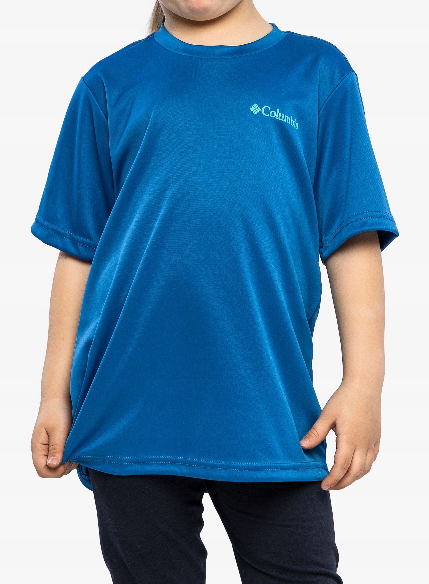 Koszulka chłopięca Columbia Grizzly Ridge Back Graphic Ss indigo/crags S