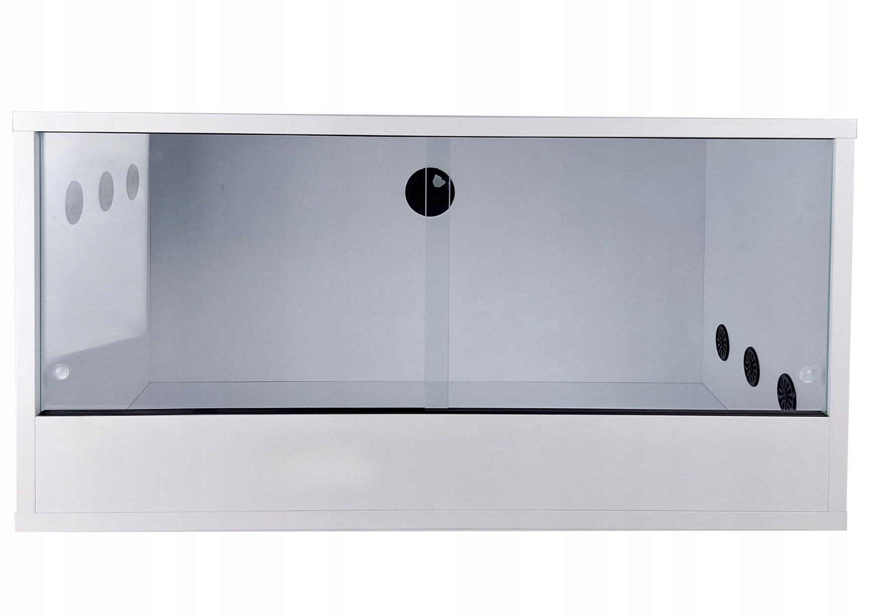 Levně Terárium z nábytkové desky 100x40x40 cm. Bílé