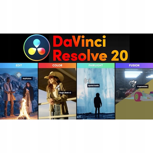 Blackmagic Design DaVinci Resolve 20 Studio Usb (dongle)