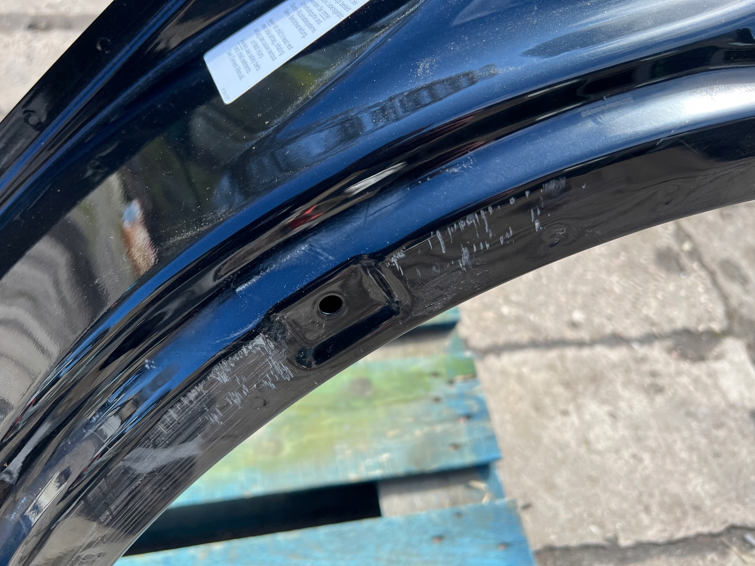 BMW X5 E70 475/9 fender rear part left quarter threshold threshold