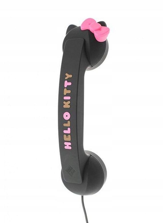 Słuchawka Retro do Telefonu Hello Kitty Wtyk Jack 3,5mm Idealny
