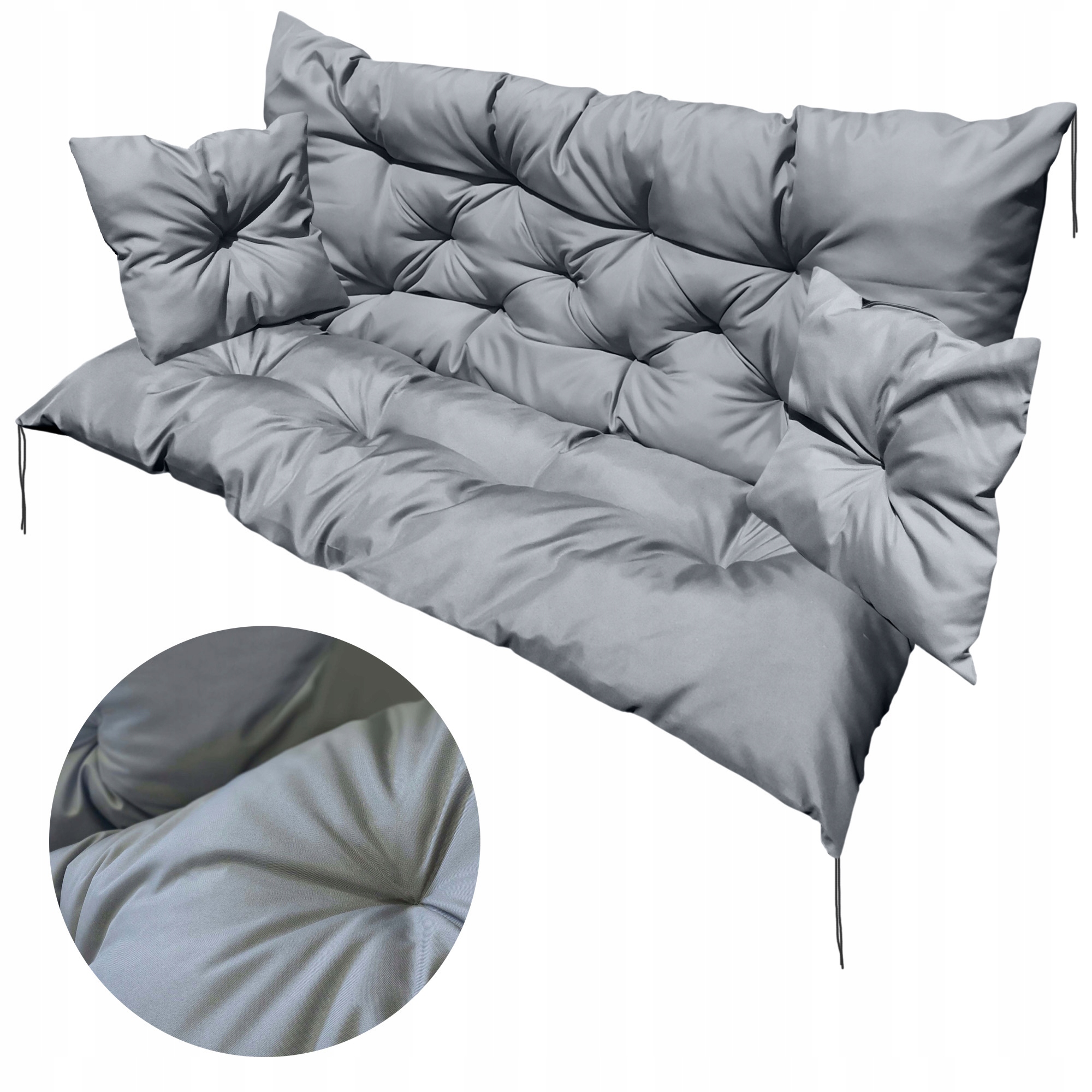 Polštář Sada 100X60X50 CM Na Lavičku, Houpačka, Voděodolná Terasa