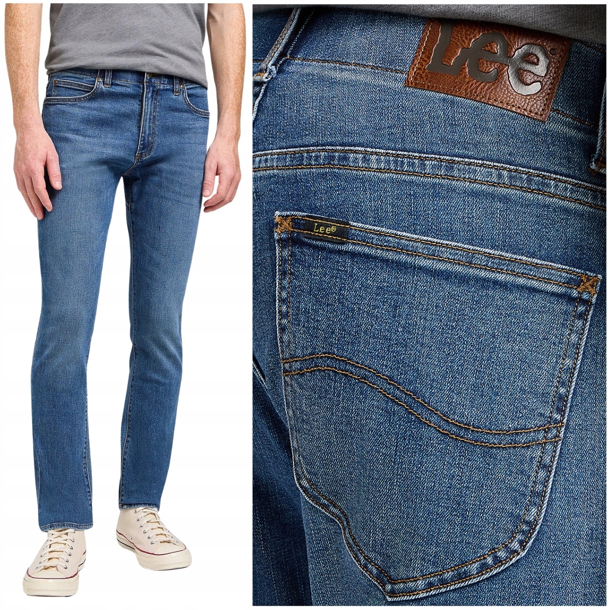 Lee Skinny Fit XM Extreme Motion pohodlné kalhoty Džíny Úzké Nohavice W31 L32
